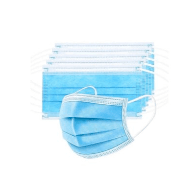 Bavette avec élastique ou masque chirurgical