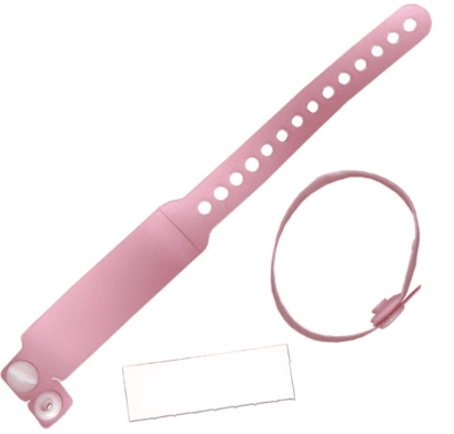 Bracelet d'Identification rose
