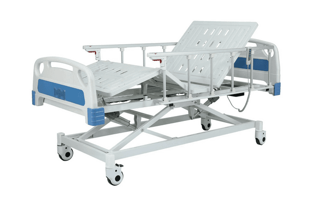 Lit médical hospitalisation ajustable 1 Section + Matelas