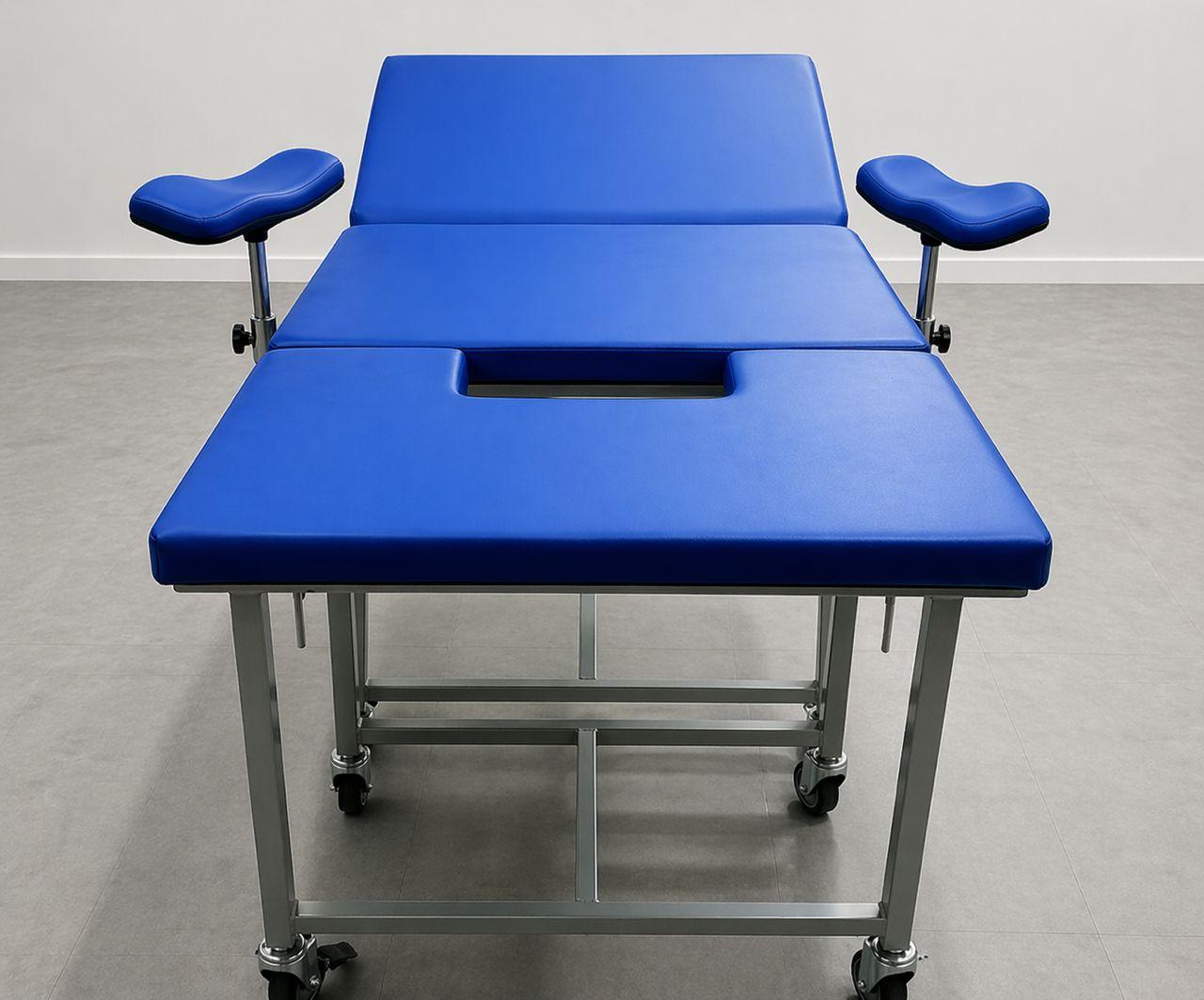 Table d’examen gynécologique réglable